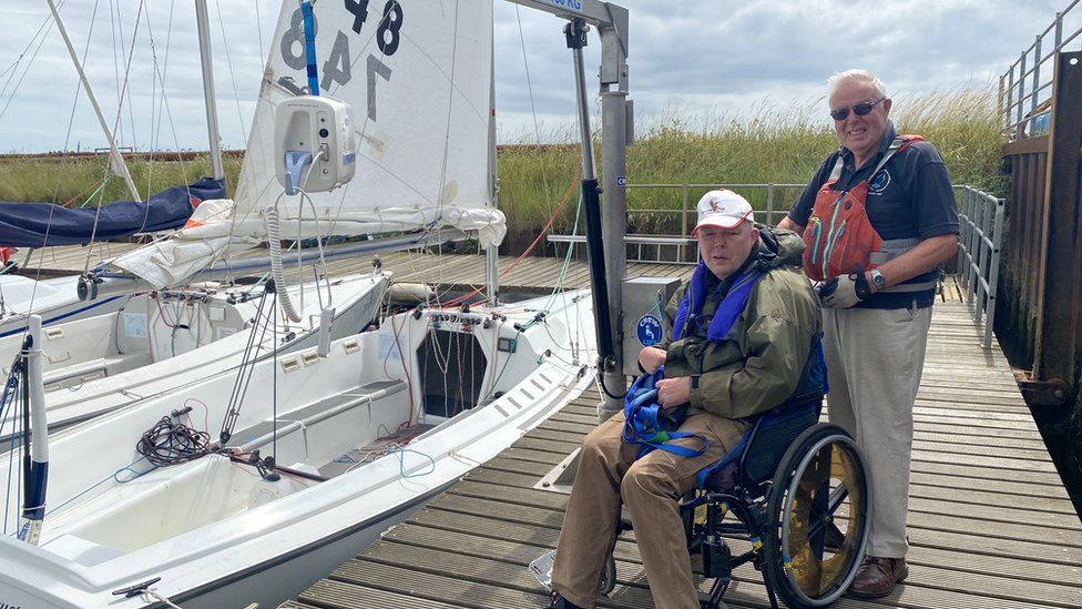 EAST has helped Alistair Renton and his son Andrew sail together