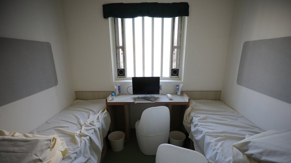 A general view of a cell at HMP Berwyn