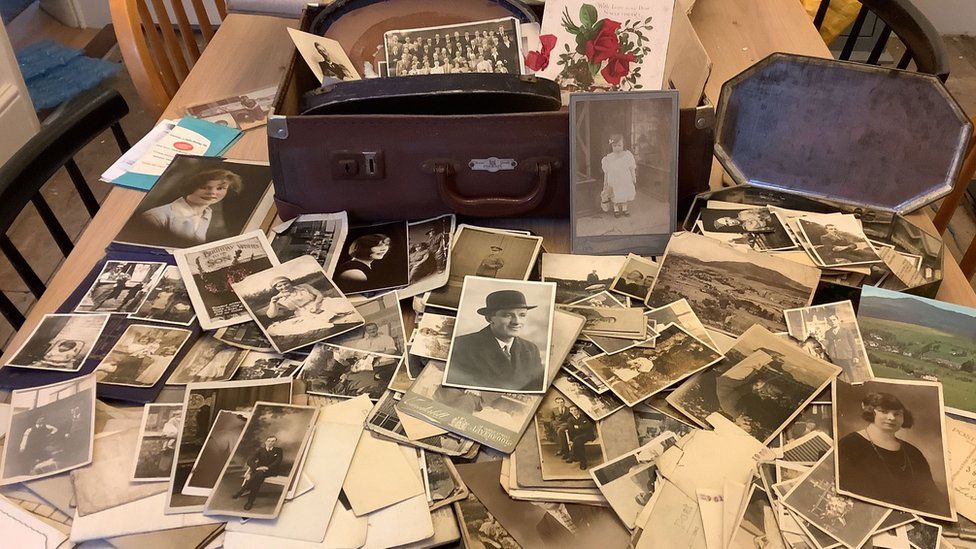 Photographs found in Mr Thomas' suitcase