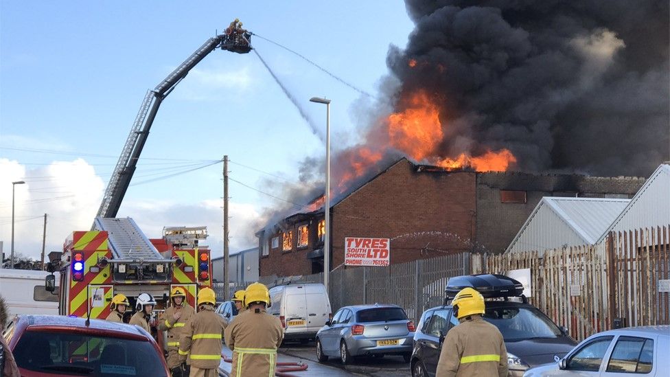 Cowley Road fire