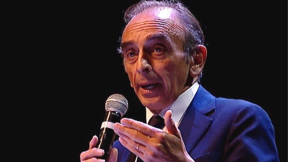 eric zemmour far right journalist cast as macron election rival bbc news