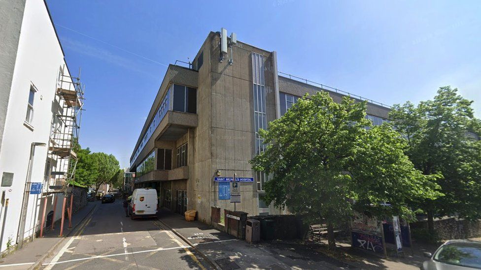 Google maps image of St Michael's Hospital in Bristol