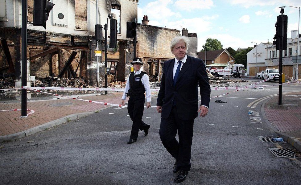 Boris Johnson in Croydon