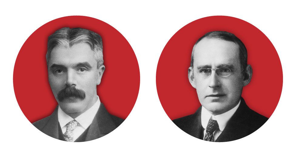 Frank Watson Dyson e Arthur Stanley Eddington