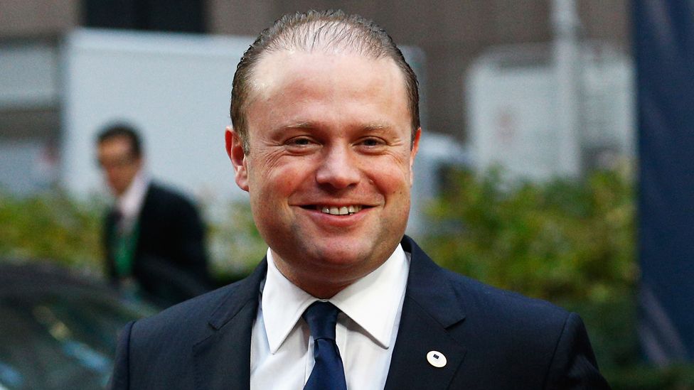 Prime Minister of Malta, Joseph Muscat arrives for The European Council Meeting In Brussels held at the Justus Lipsius Building on December 18, 2015 in Brussels