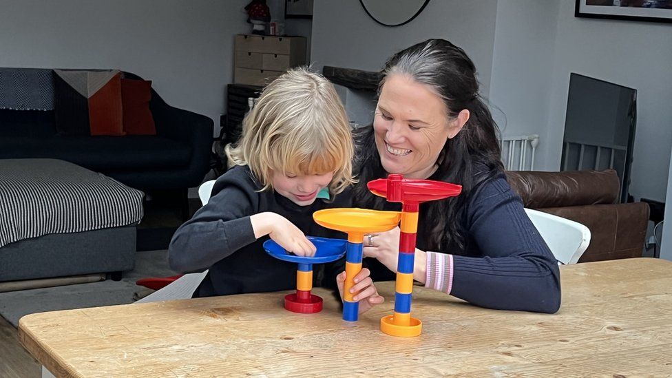Covid: Lack of disabled childcare isolating, parents say - BBC News