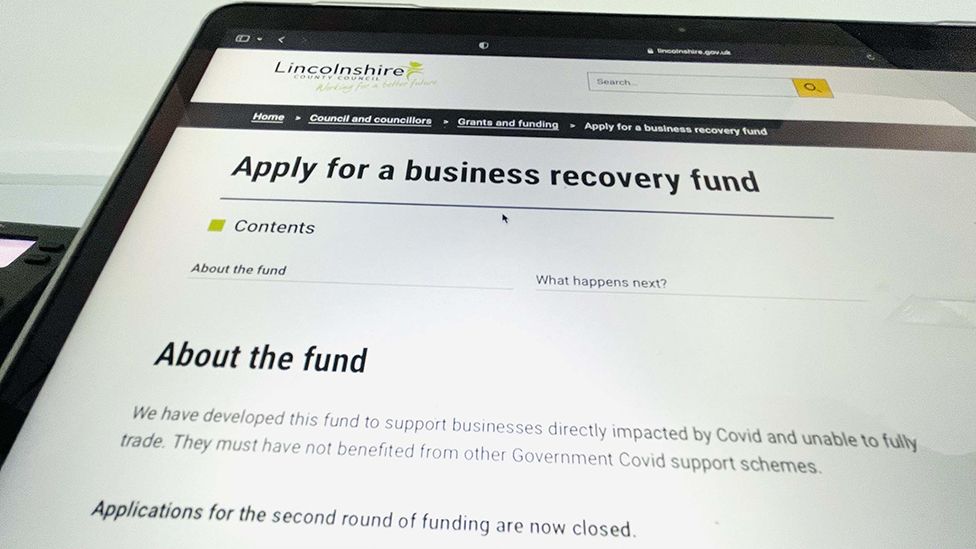 Lincolnshire Police investigate £300,000 Covid fund fraud BBC News