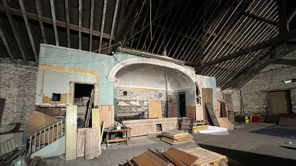 Blaenau Ffestiniog New hopes for old market hall BBC News