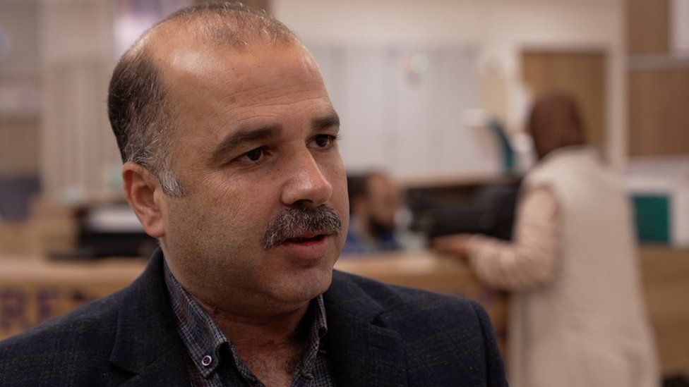 Palestinian political scientist Amjad Bushkar