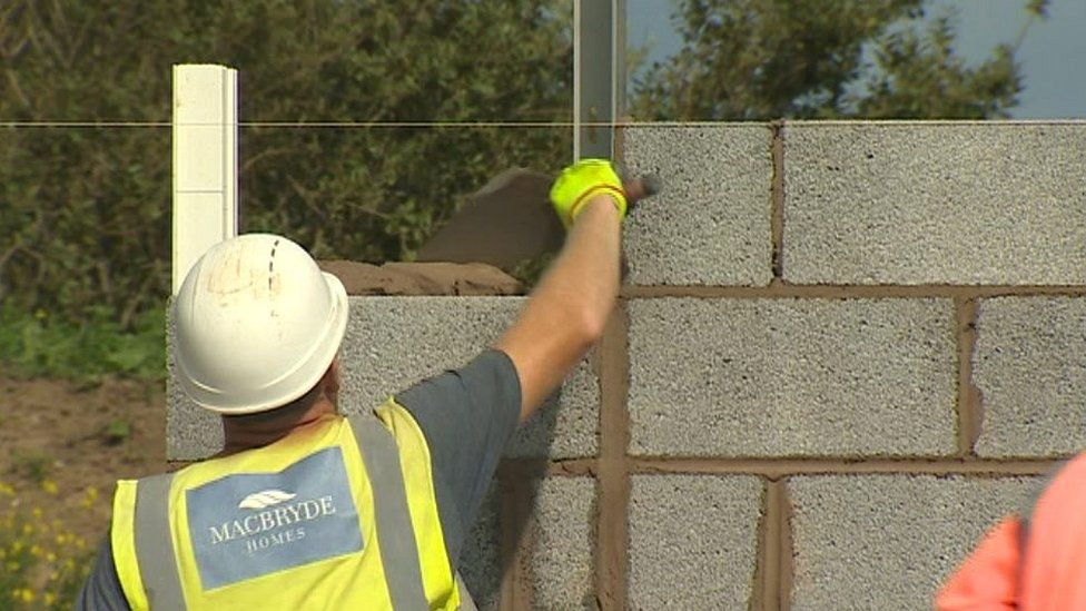Construction output was up 0.6% in Wales