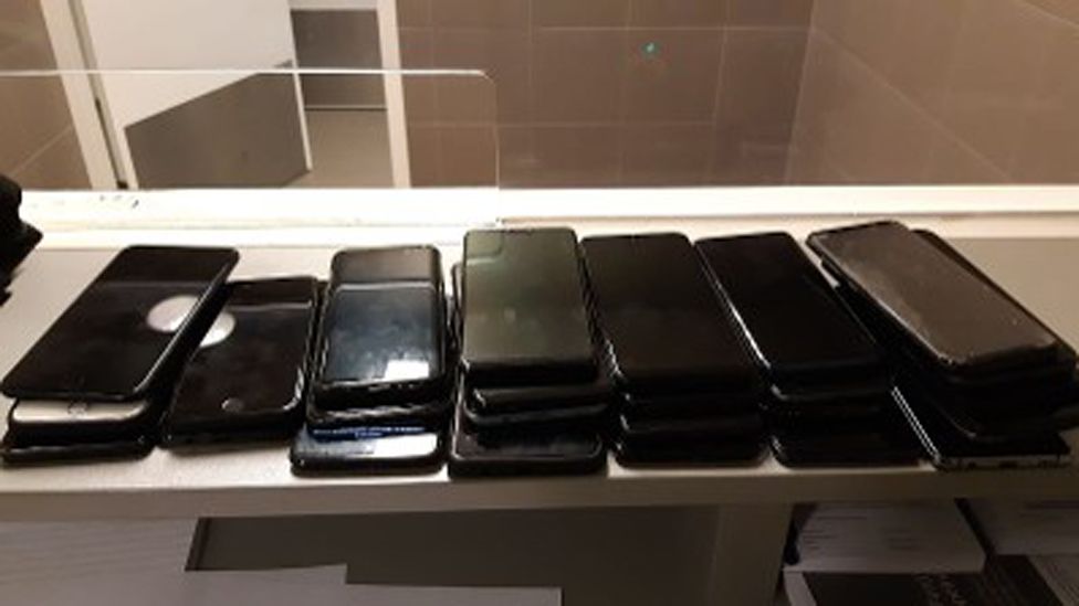 Stolen phones