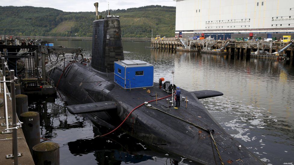 Faslane submarine