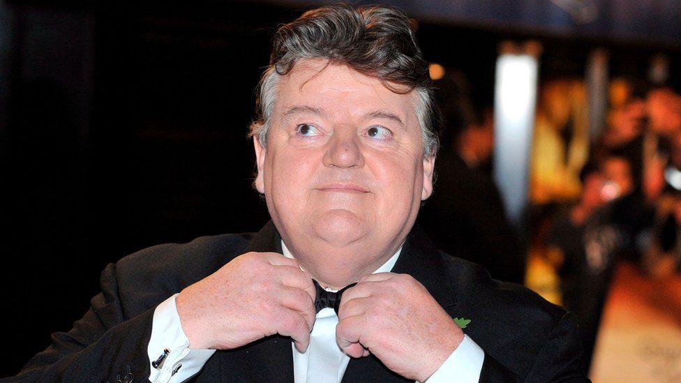Robbie Coltrane arrives at the 52nd Times BFI London Film Festival in London