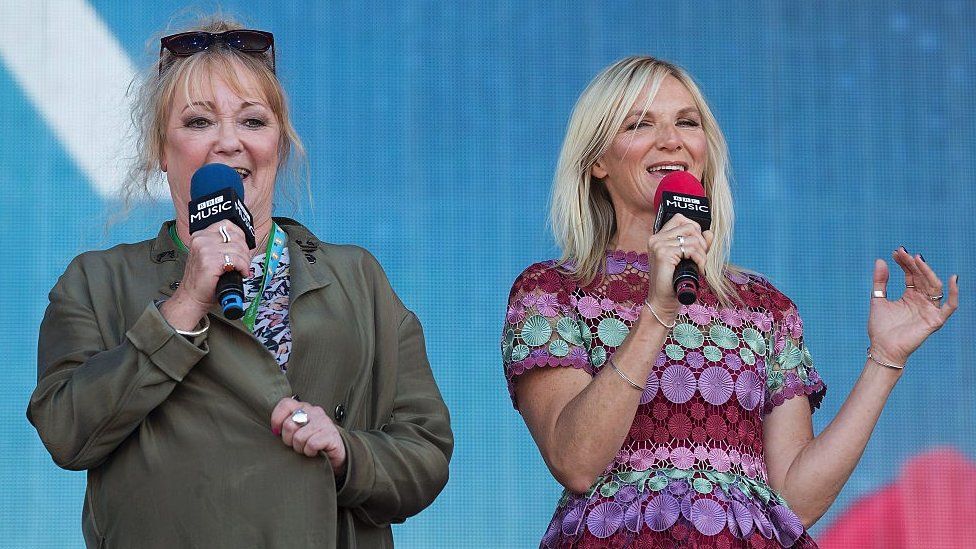 Janice Long with Jo Whiley