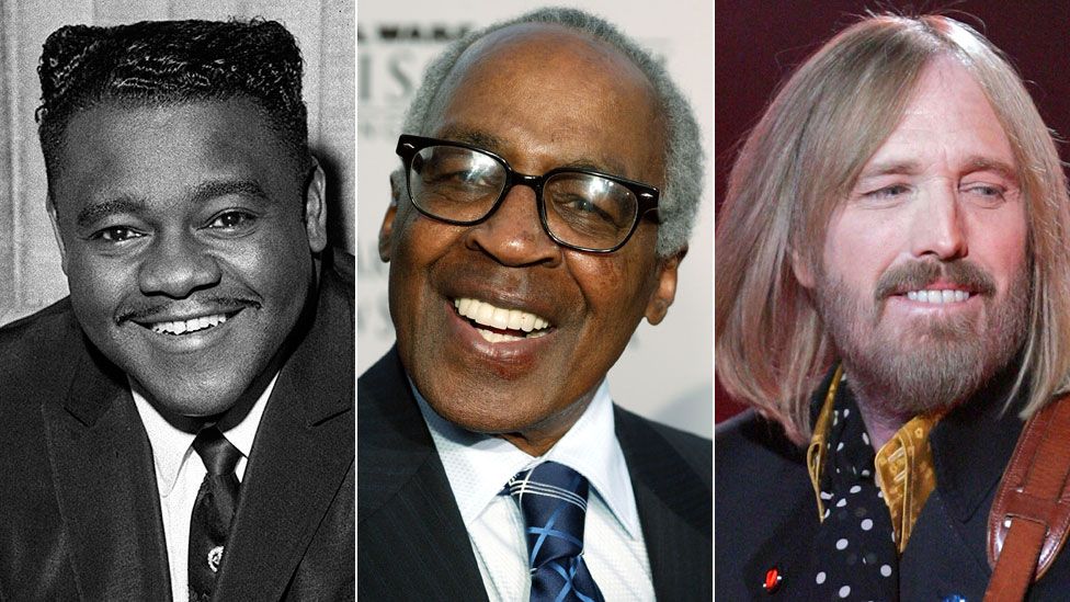 Fats Domino, Robert Guillaume and Tom Petty