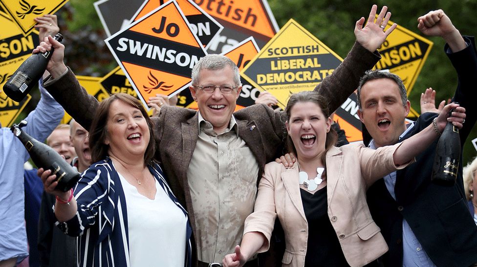 Willie Rennie and new MPs