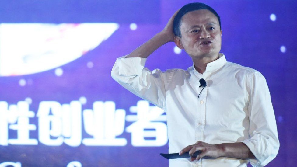Chinese entrepreneur Jack Ma
