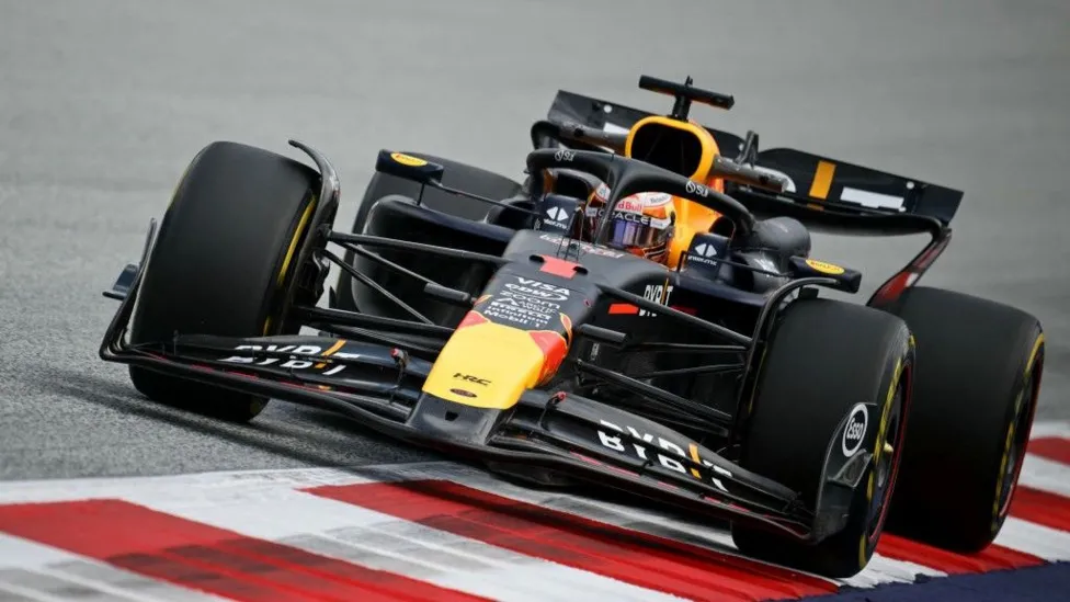 Verstappen Sets Pace in First Practice at Austria.