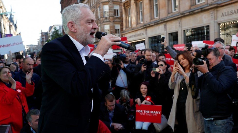 Labour Leader Jeremy Corbyn Begins Tour Of Scottish Seats - BBC News