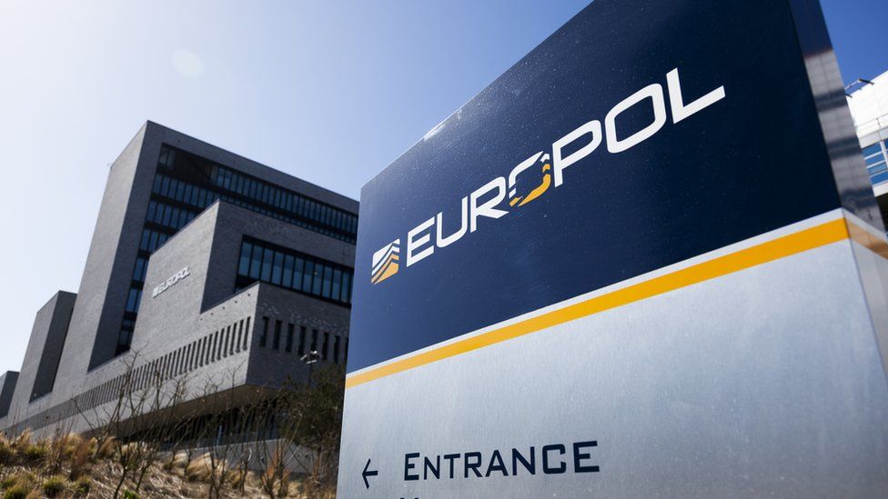 Europol building in The Hague