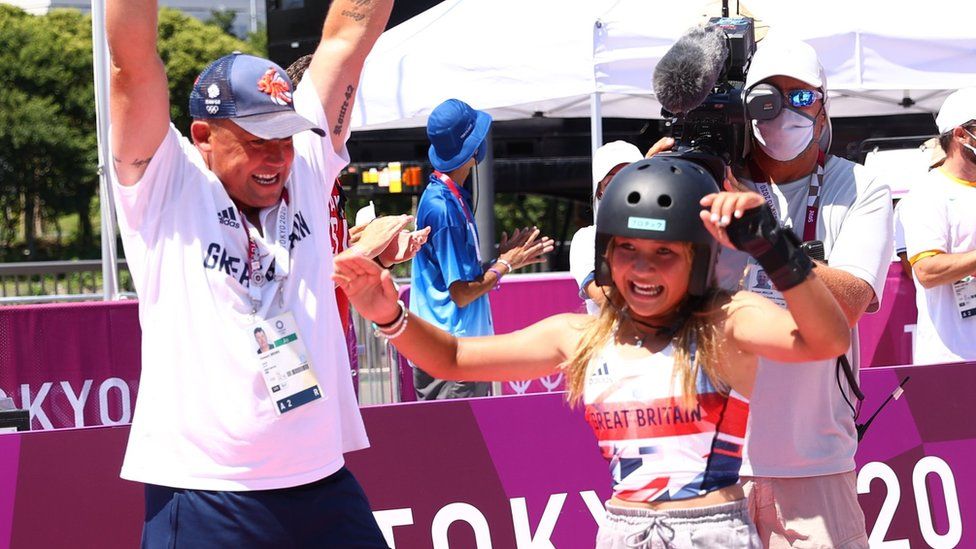 Tokyo Olympics Sky Brown wins Olympics skateboarding bronze medal