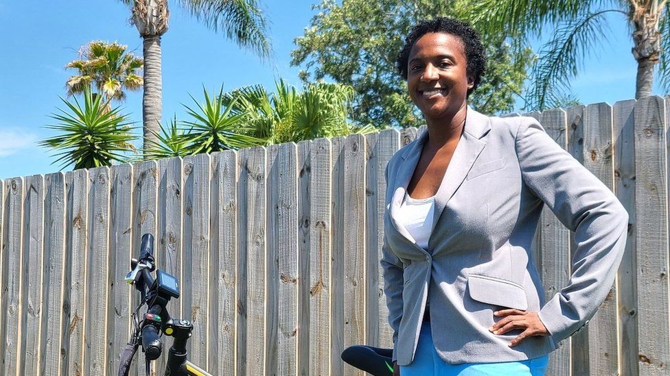 Terika Haynes, the chief executive and founder of DT Scooters