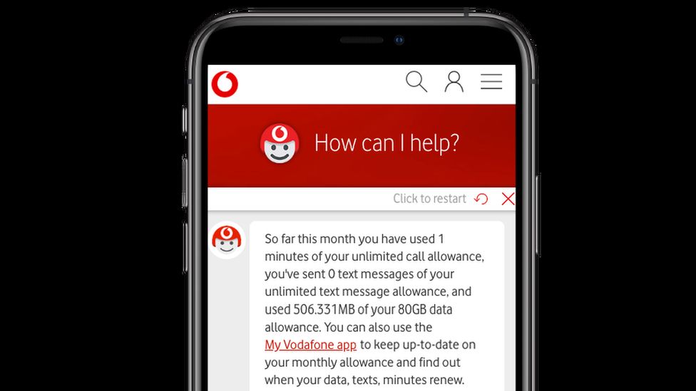 Чат-бот Vodafone TOBi обрабатывает 900 000 взаимодействий с клиентами в месяц