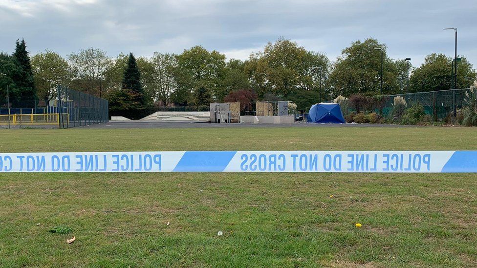 Slough Skate Park Stabbed Boy Named As Elton Gashaj - BBC News