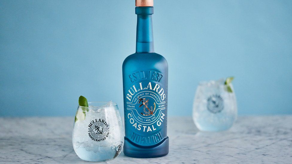 Red trademark with gin firm Bullards - BBC News