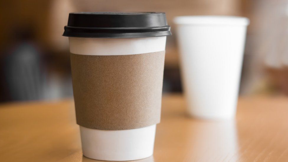 Coffee cup charge plans set to be re-introduced - BBC News