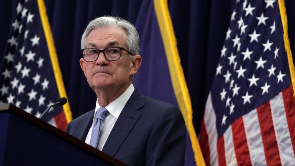 Federal Reserve chairman Jerome Powell says rates could go higher than expected
