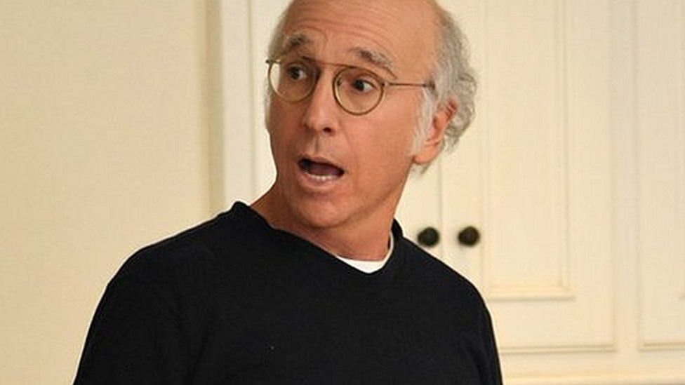 Comedian Larry David in Curb Your Enthusiasm