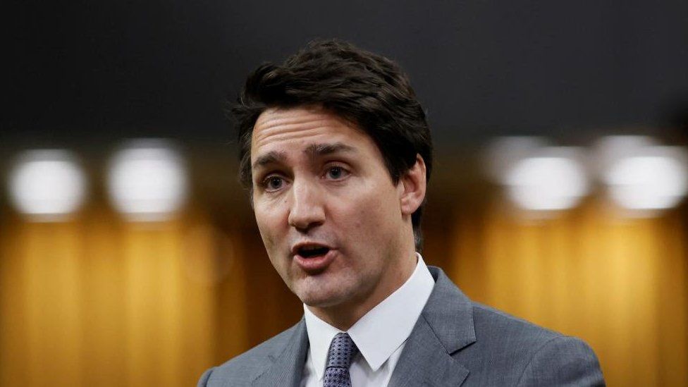 Photo of Prime Minister Justin Trudeau in Question Period