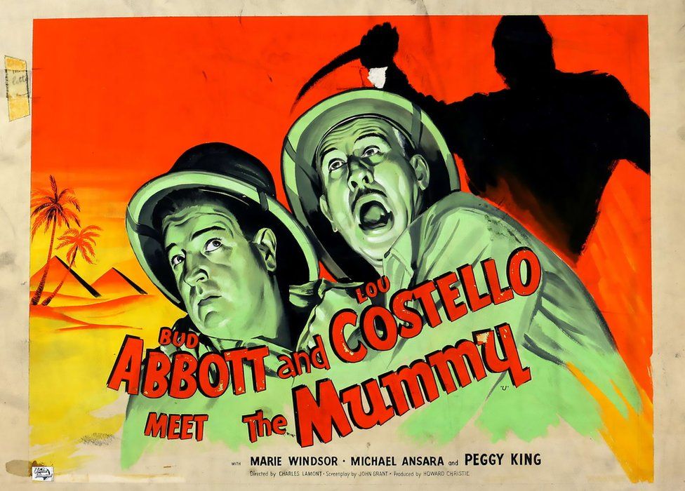 Poster for Abbott & Costello Meet The Mummy