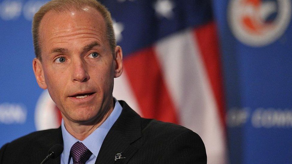 Dennis Muilenburg, Chairman, President, and CEO, The Boeing Company,