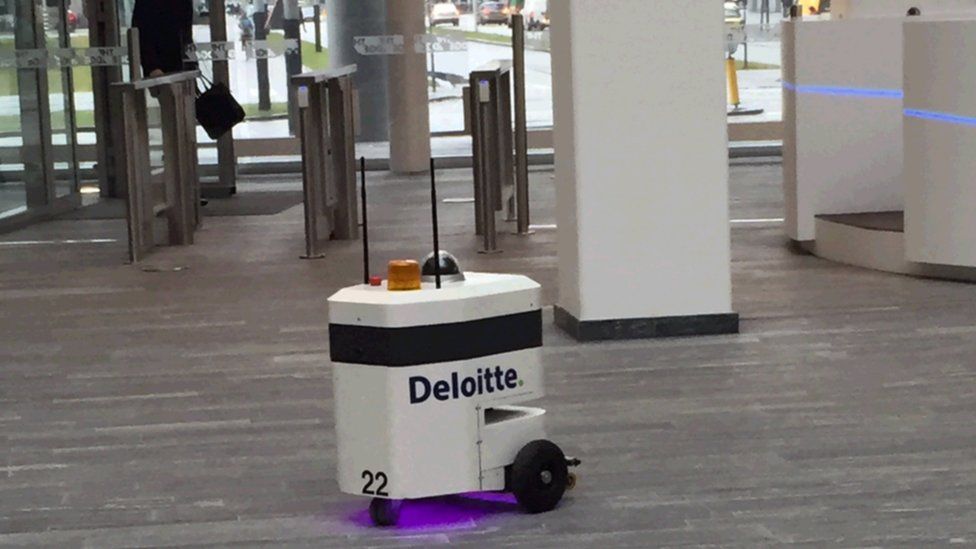 Deloitte's robot security