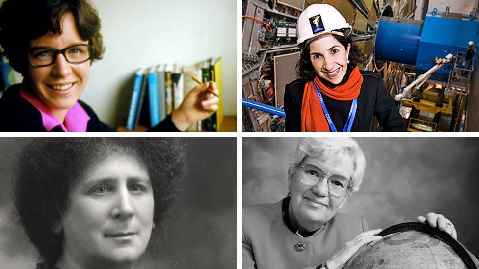Four female pioneers of physics