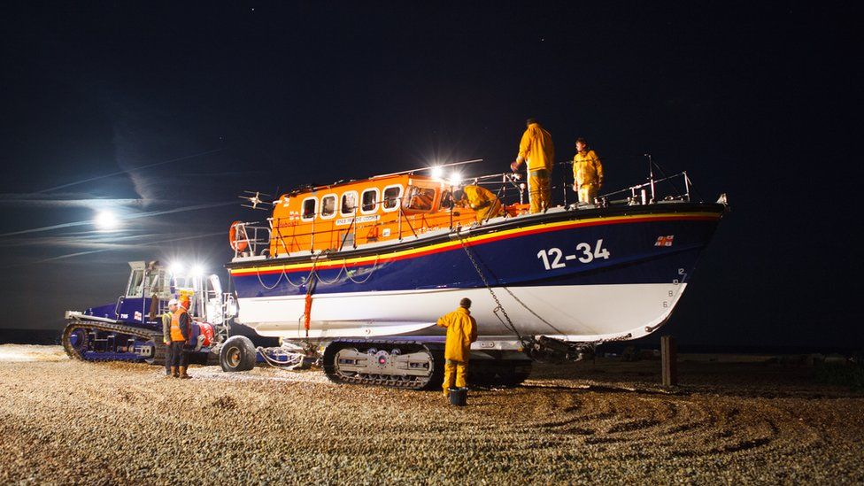 Aldeburgh's Mersey-class lifeboat