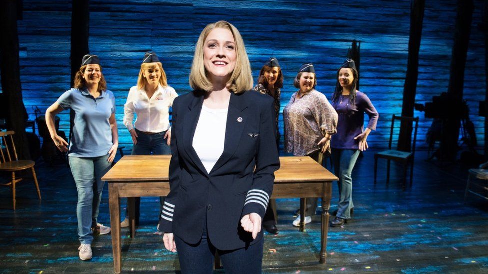 Alice Fearn in Come From Away