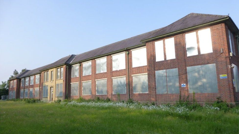 Under threat Wrexham Grove School building s listing revoked BBC