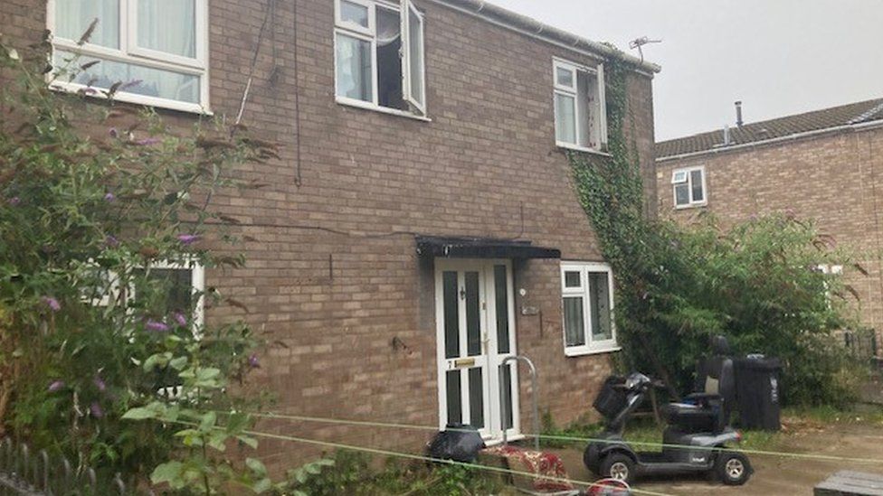 The house in Capel Close where Rolands lived.