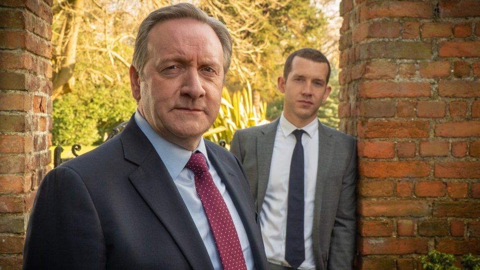 Neil Dudgeon as DCI John Barnaby and Nick Hendrix as DS Jamie Winter