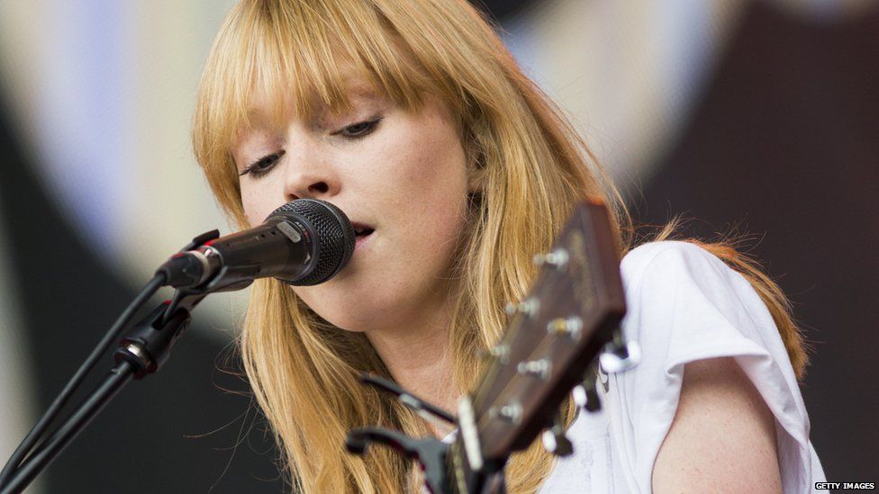 Lucy Rose performing live