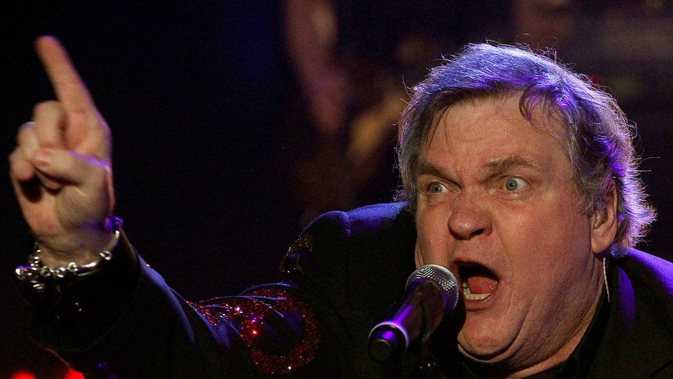 Meat Loaf performing in 2011