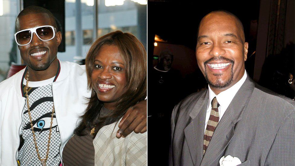 Kanye and Donda West, and Dr Jan Adams