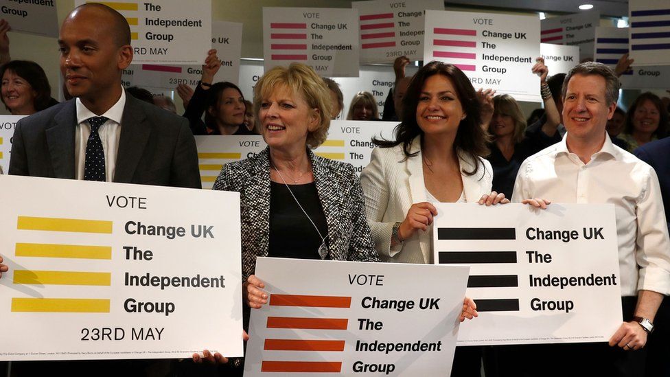 Chuka Umunna, Anna Soubry, Heidi Allen and Chris Leslie left their parties to form Change UK