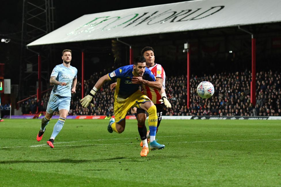 Leeds v Brentford Last time out BBC Sport