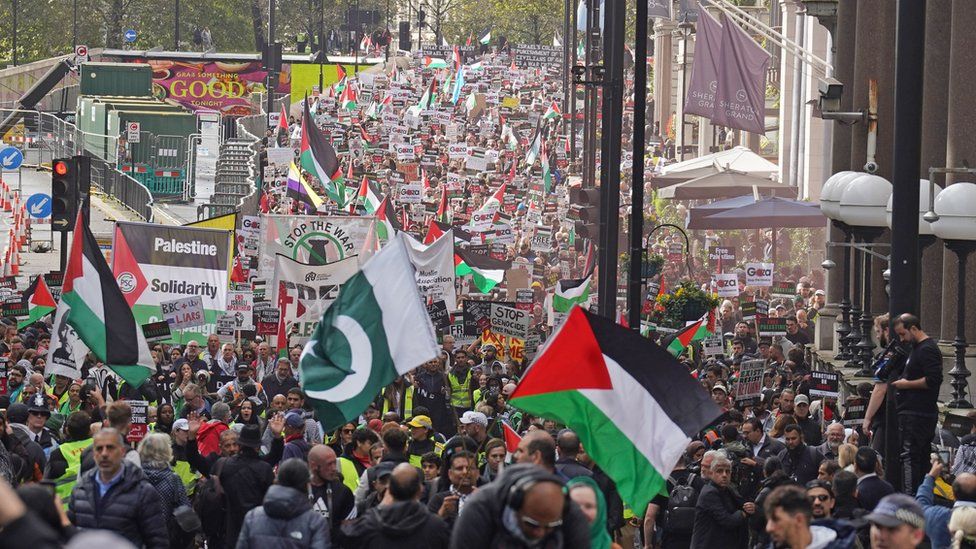 Pro Palestine march