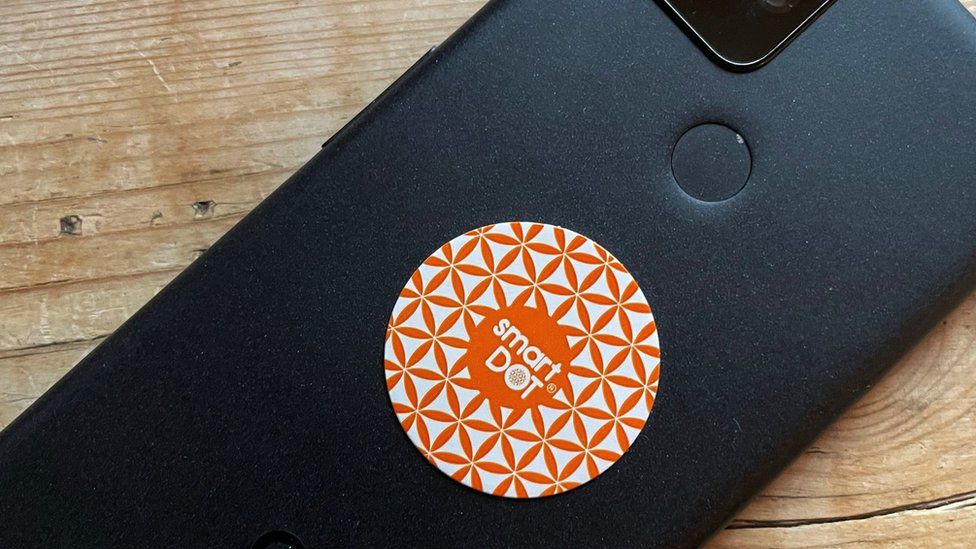 Anti radiation phone stickers still sold on Amazon BBC News