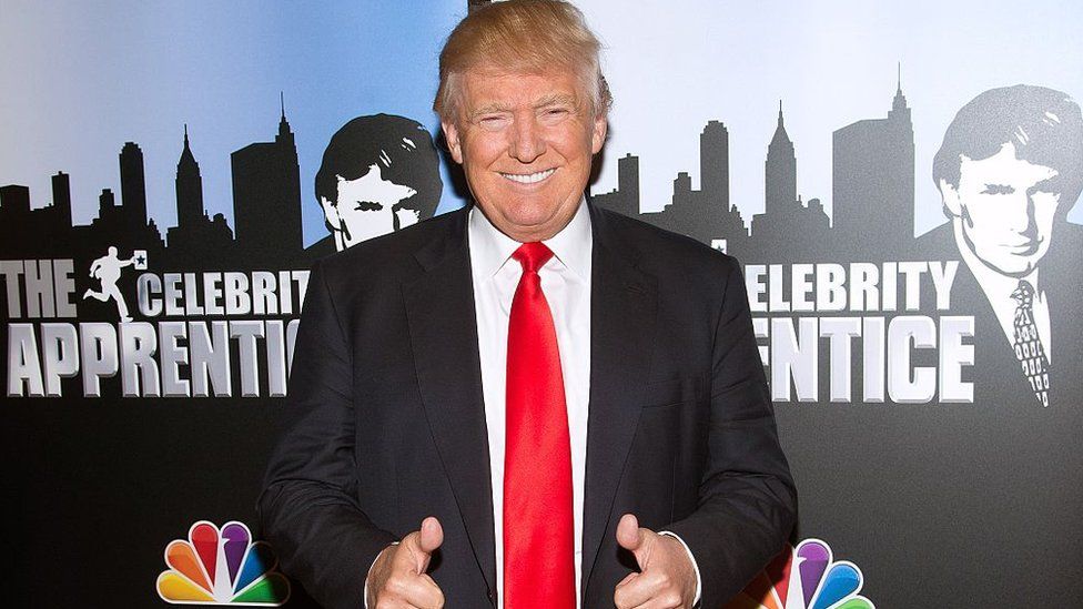 Donald Trump attends the "Celebrity Apprentice" Red Carpet Event at Trump Tower on January 5, 2015